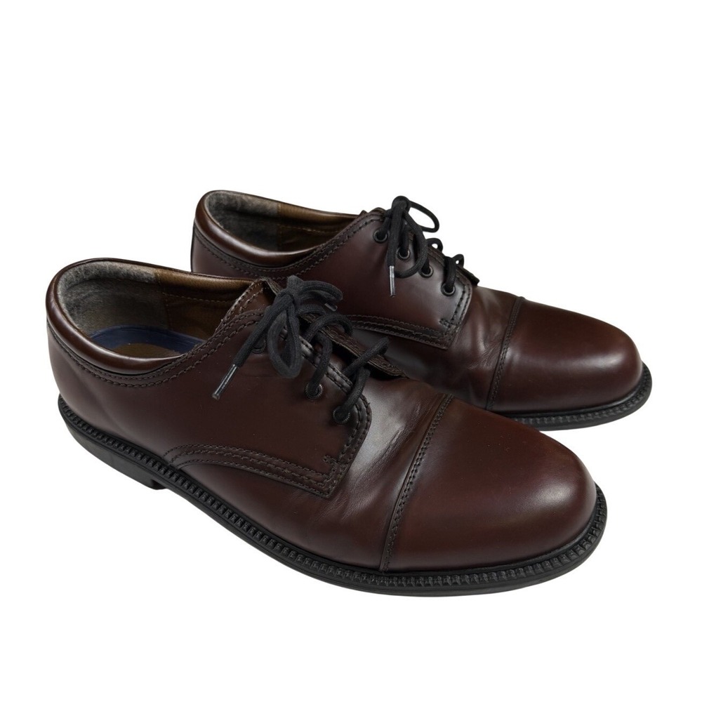 Dockers Men's Gordon Genuine Leather Dress Lace-up Oxford Shoe Size 9.5W